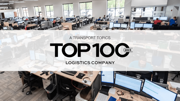 KAG Logistics Recognized as Top 100 Logistics Company